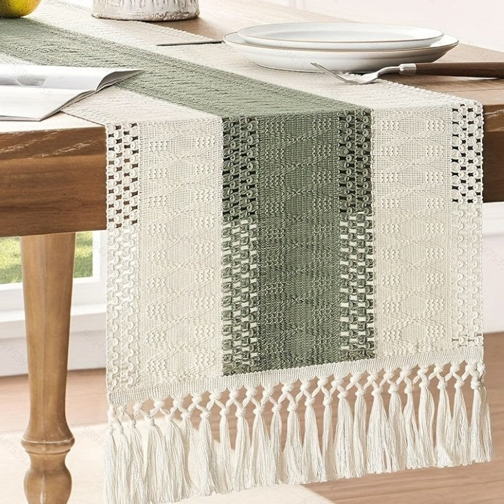 Rustic Family Dining Decorative Table Flag