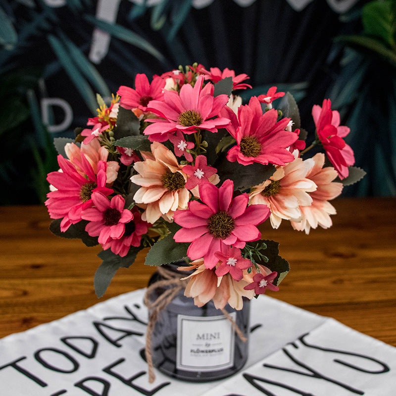 Mix And Match Artificial Flowers Fake Bouquets Indoor Plastic Flowers Dried Flowers