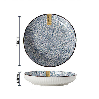 Home Creative Modern Country Style Soup Bowls And Dishes Net Red Dishes Plates