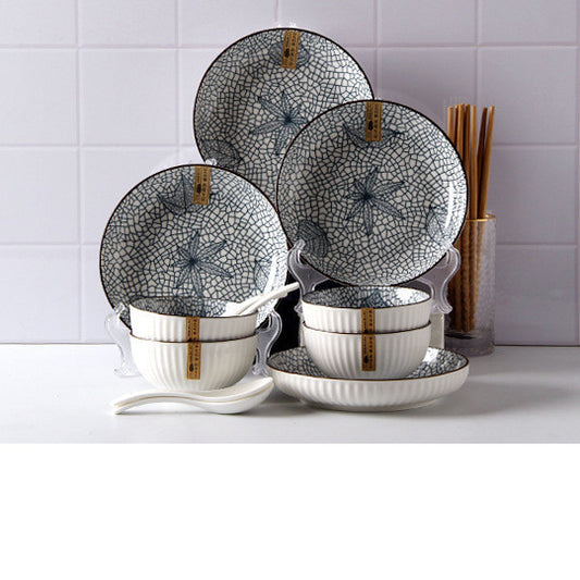 Home Creative Modern Country Style Soup Bowls And Dishes Net Red Dishes Plates