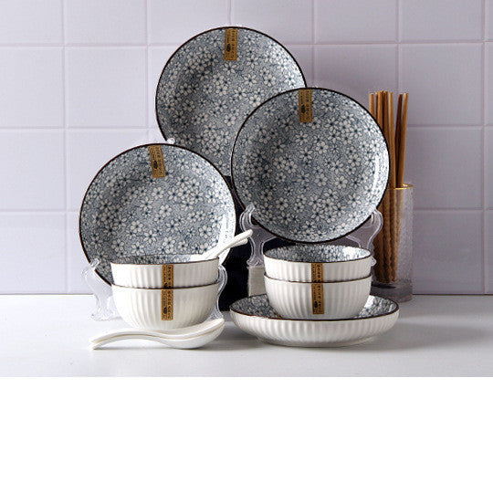 Home Creative Modern Country Style Soup Bowls And Dishes Net Red Dishes Plates