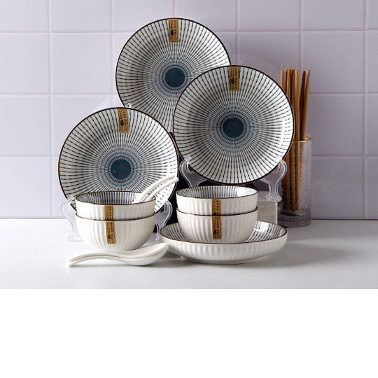 Home Creative Modern Country Style Soup Bowls And Dishes Net Red Dishes Plates