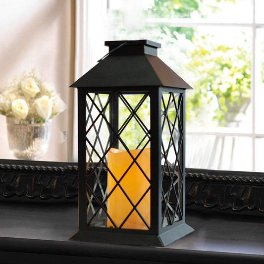 Hollow Courtyard RLED Candle Light lantern